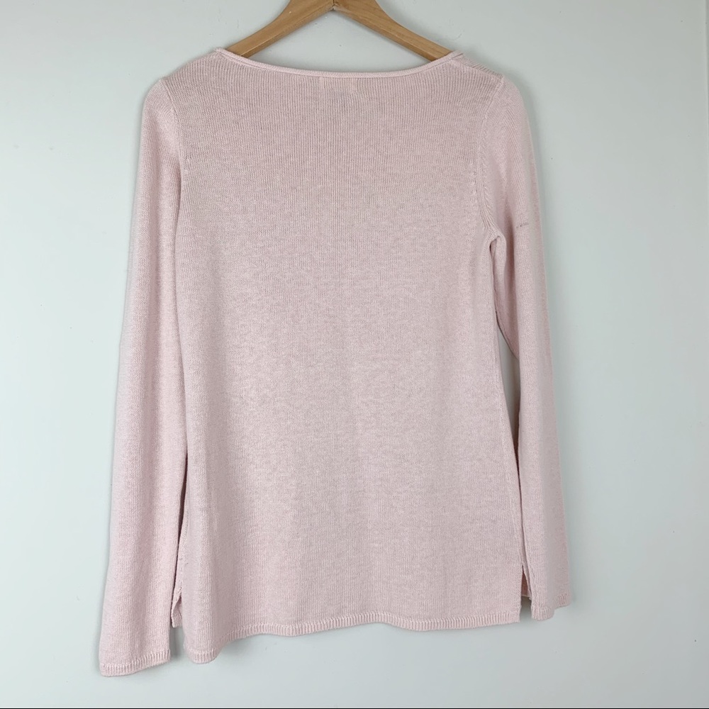 Old Navy Pale Pink Knit Sweater A7-968 - Picture 9 of 11